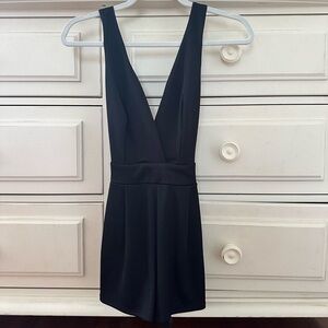 Open back romper